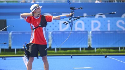 Paris 2024 Olimpiyat Oyunları'nda mücadele eden milli okçu Ulaş Berkim