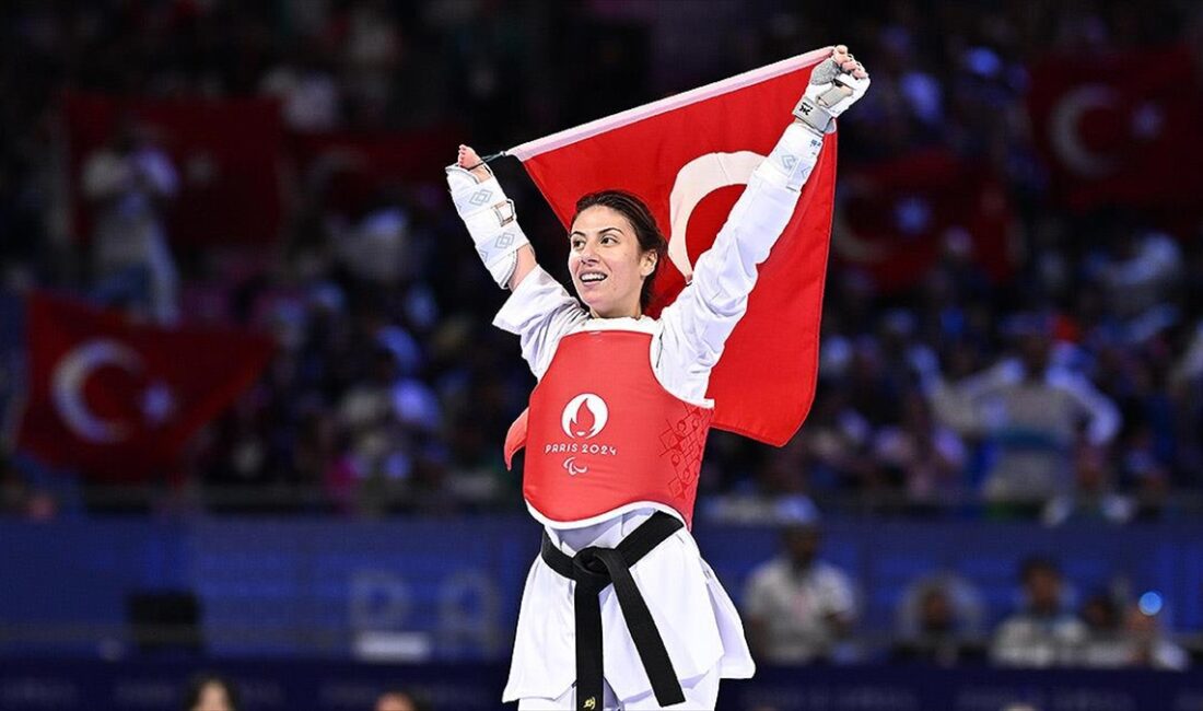 Paris 2024 Paralimpik Oyunları'nda milli tekvandocu Meryem Betül Çavdar, kadınlar