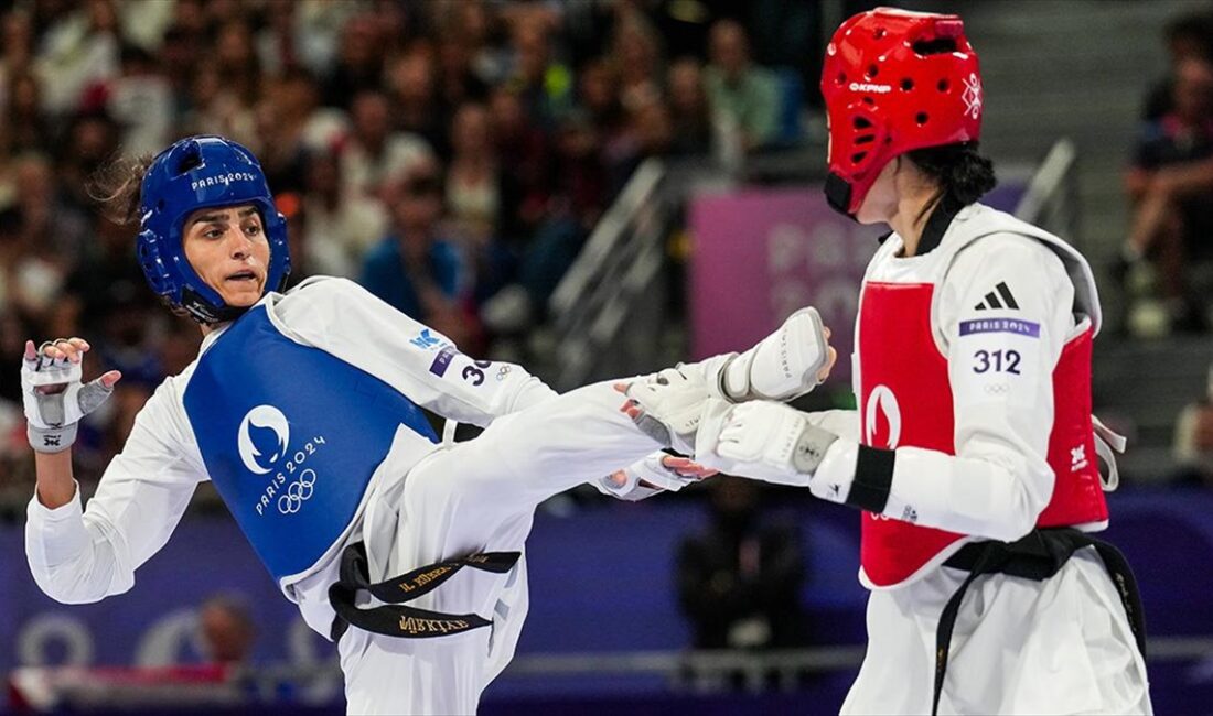 PARİS (AA) – Grand Palais’te yapılan müsabakalarda milli sporcu, kadınlar