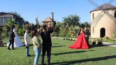 Termometrelerin zaman zaman 40 derecenin üzerini gösterdiği Mardin ve Diyarbakır'da