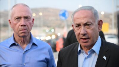 İsrail Başbakanı Binyamin Netanyahu ile Savunma Bakanı Yoav Gallant, İsrail