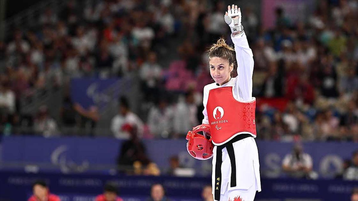 Paris 2024 Paralimpik Oyunları'nda milli tekvandocu Meryem Betül Çavdar, kadınlar
