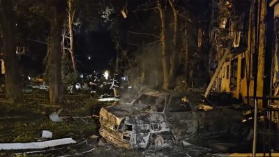 Kursk bölgesinin Vali Vekili Aleksey Smirnov, şehirdeki çok katlı bir