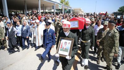 Kuzey Kıbrıs Türk Cumhuriyeti'ndeki (KKTC) trafik kazasında şehit olan Piyade