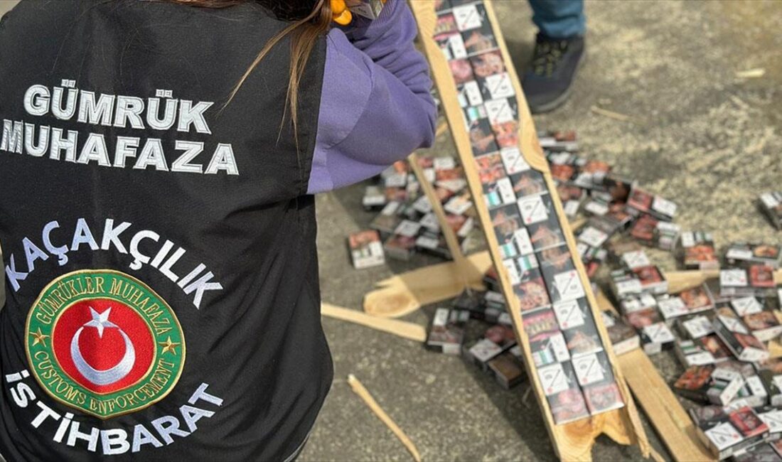 ANKARA (AA) – Bakanlıktan yapılan açıklamaya göre, Gümrük Muhafaza ekipleri