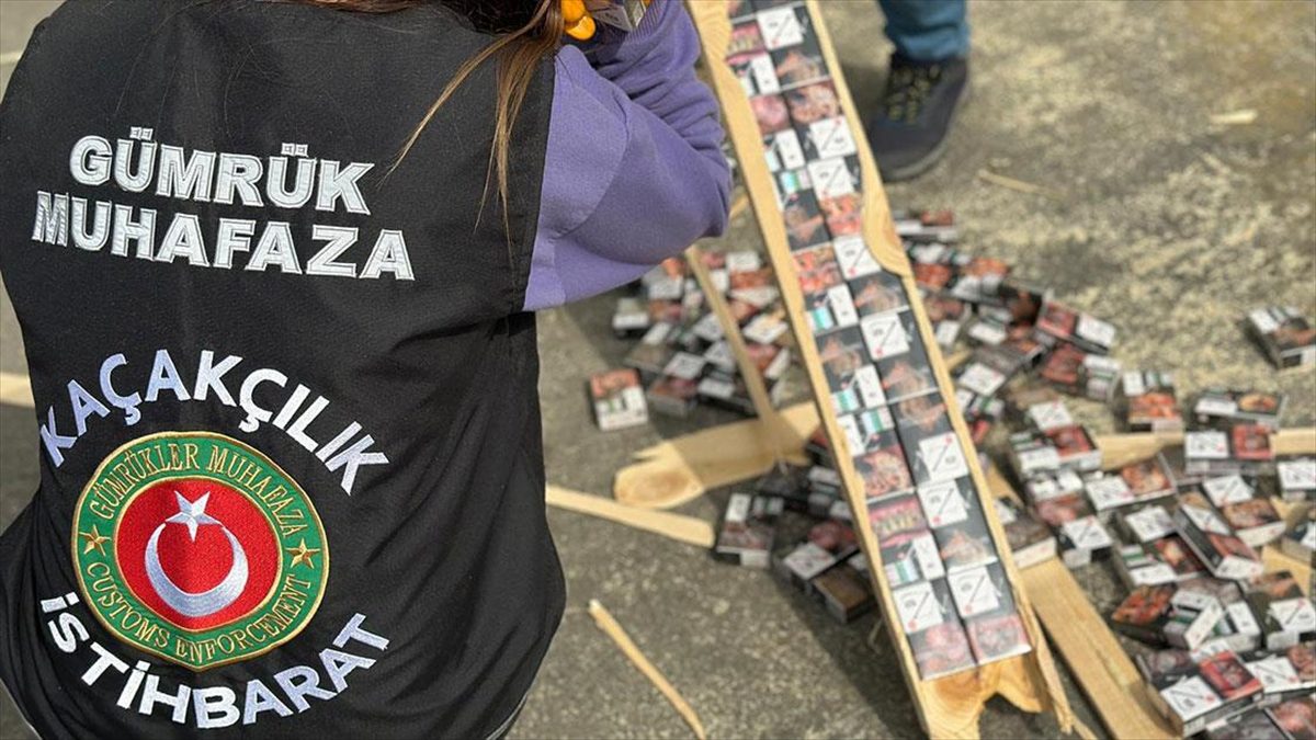 ANKARA (AA) – Bakanlıktan yapılan açıklamaya göre, Gümrük Muhafaza ekipleri