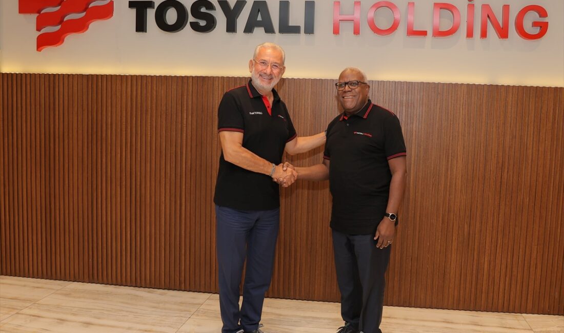 Tosyalı'dan Angola'da Sonangol ile ortak çelik yatırımı İSTANBUL (AA) – Tosyalı'nın Angola'daki iştiraki, Tosyalı Iron & Steel