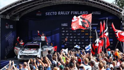 İSTANBUL (AA) – Toyota Gazoo Racing, Finlandiya Rallisi’ni bir kez