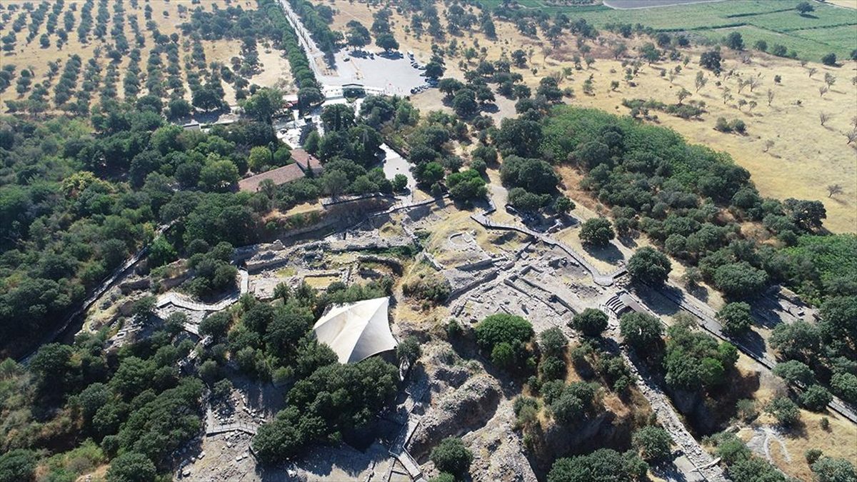 Çanakkale merkeze bağlı Tevfikiye köyü sınırları içindeki 5 bin 500