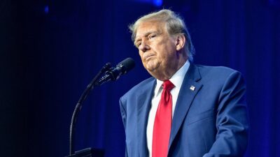 ABD eski Başkanı ve Cumhuriyetçi Partinin başkan adayı Donald Trump,