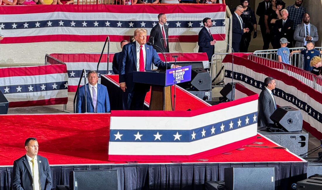 Eski ABD Başkanı ve Cumhuriyetçilerin başkan adayı Donald Trump, ABD