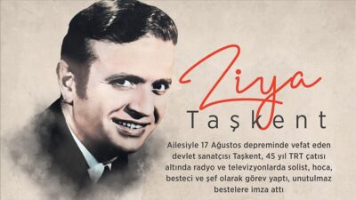 Türk sanat müziği sanatçısı, bestekar, solist ve şef Ziya Taşkent,
