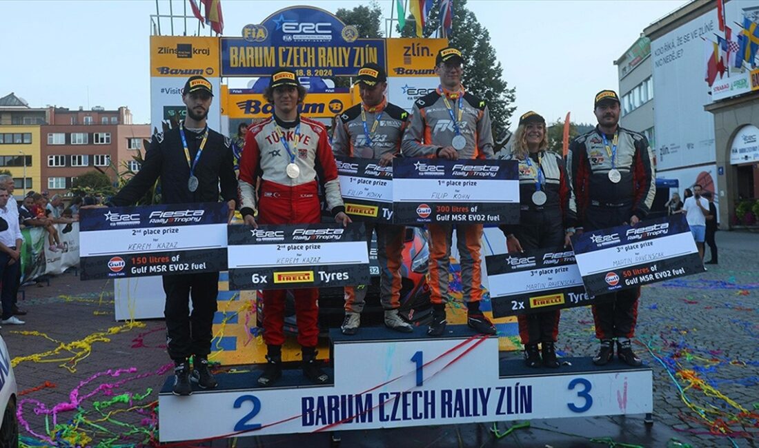 Avrupa Ralli Şampiyonası'nın 6. yarışı Barum Rallisi'nde Türk sporcular Kerem