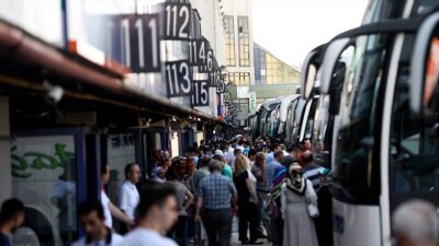 Türkiye'de geçen yıl 3 milyon 450 bin 953 kişinin iller