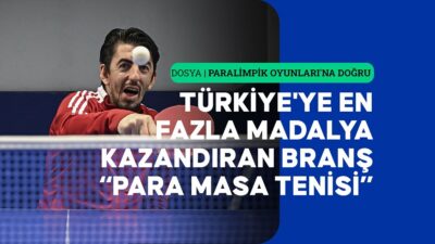 Türkiye'nin paralimpik oyunlar tarihinde en başarılı branşı 2'si altın 10
