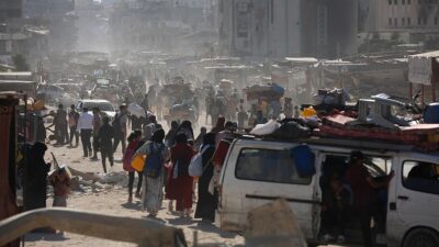 ANKARA (AA) – İsrail&rsquo;in, Gazze&rsquo;nin Han Yunus kentinin doğusundaki Filistinlilere