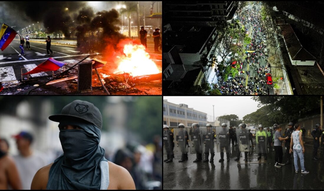 Venezuela Devlet Başkanı Nicolas Maduro, protestoların yol açtığı şiddet olaylarında