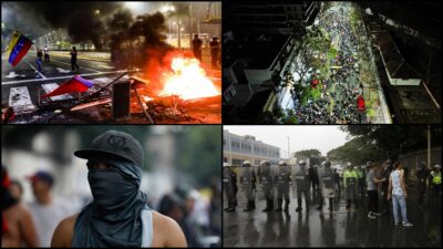 Venezuela Devlet Başkanı Nicolas Maduro, protestoların yol açtığı şiddet olaylarında