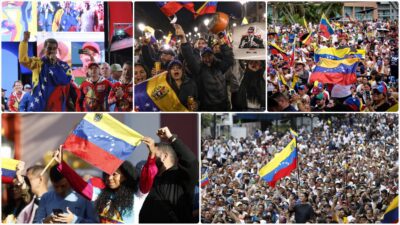 Venezuela Devlet Başkanı Nicolas Maduro, devlet başkanı seçiminin ardından çıkan