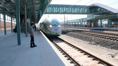 Ankara-Sivas Yüksek Hızlı Tren (YHT) Hattı'nda bulunan Yozgat'taki Yerköy İstasyonu