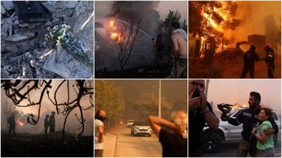 Yunanistan'da, 11 Ağustos'ta başkent Atina yakınlarındaki Varnava bölgesinde başlayan ve
