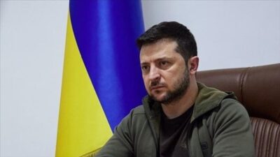Ukrayna Devlet Başkanı Volodimir Zelenskiy, Ukrayna'nın ilk yerli balistik füze