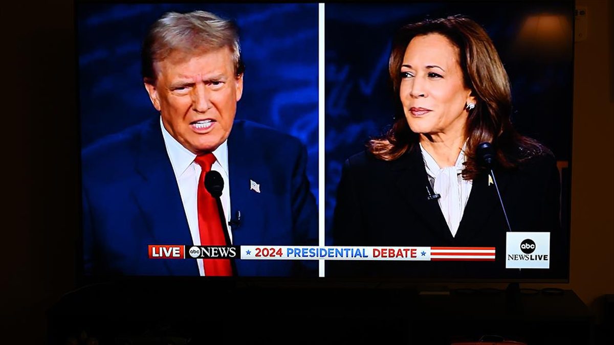 ABD başkanlık yarışında Demokrat aday Harris ile Cumhuriyetçi aday Trump,