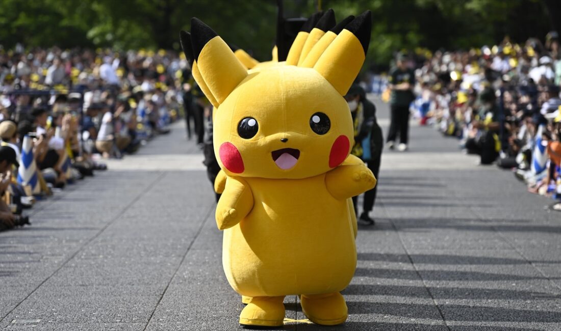 ABD'nin New York kentindeki Sotheby's müzayedesinde, nadir Pokemon çizgi dizisi