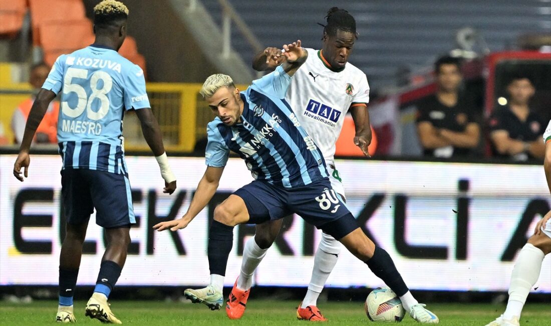 - Adana Demirspor: 0 - Corendon Alanyaspor: 2 (İlk yarı)