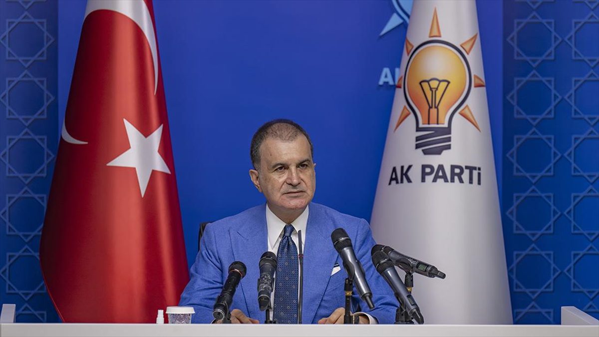 AK Parti Genel Başkan Yardımcısı ve Parti Sözcüsü Ömer Çelik,