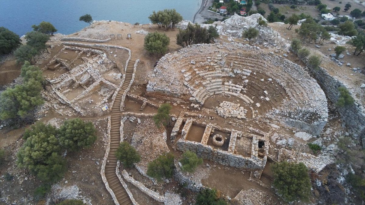 MUĞLA (AA) – Antik dönemde Karia Khersonesos olarak anılan Bozburun