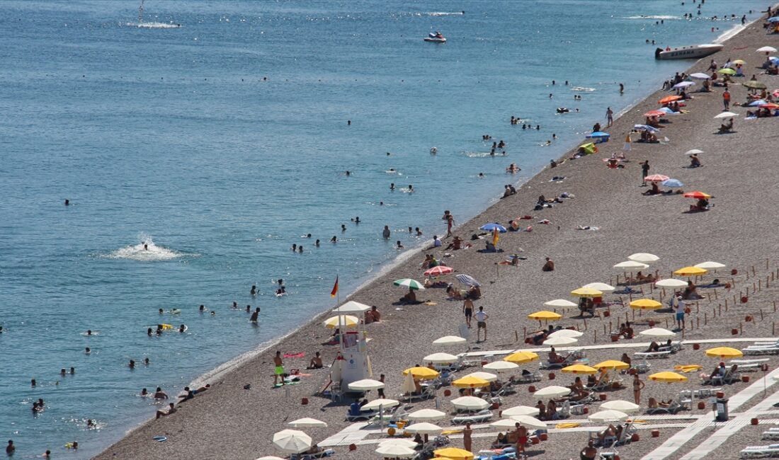 Turizmde rekor yılları 2019'un 1 Ocak-31 Ağustos döneminde 1 milyon