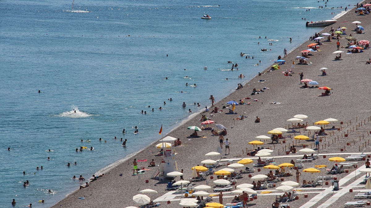 Turizmde rekor yılları 2019'un 1 Ocak-31 Ağustos döneminde 1 milyon