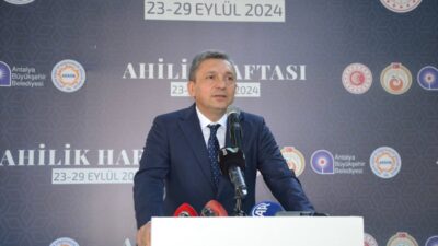 ANTALYA (AA) – Antalya'da Ahilik Haftası kutlamaları kapsamında, 68 yıldır