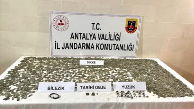 ANTALYA (AA) – Kaş'ta tarihi eser operasyonunda 1 kişi yakalandı.