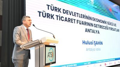 ANTALYA (AA) – Antalya'da, "Türk Devletlerinin Ekonomik Gücü ve Türk