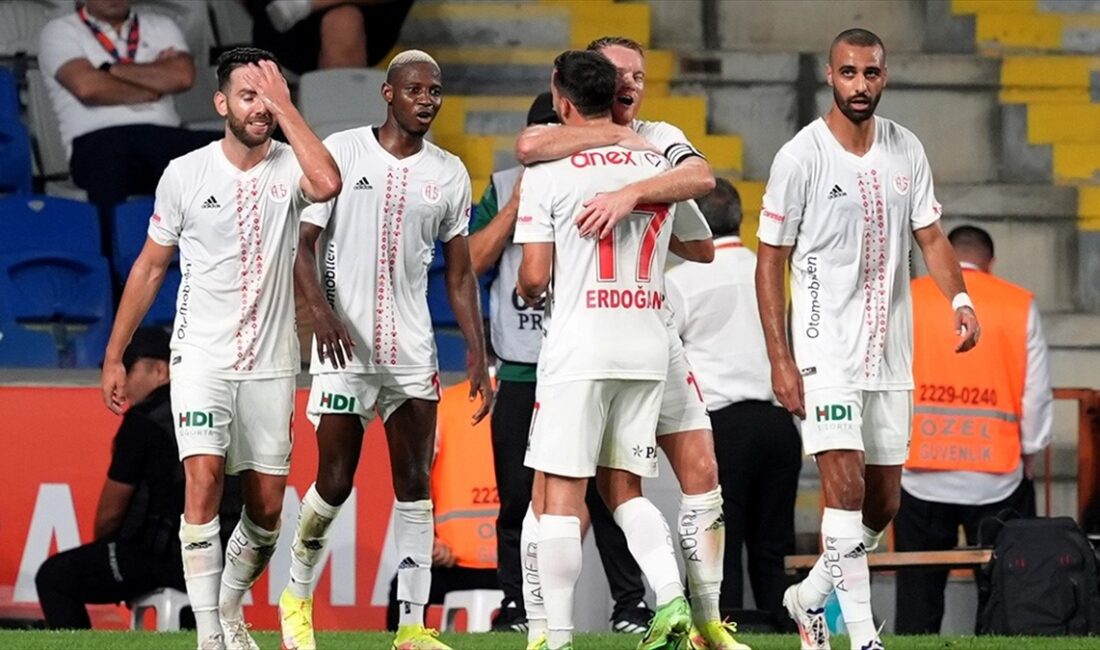 Antalyaspor, Trendyol Süper Lig'in 5. haftasında yarın Adana Demirspor ile