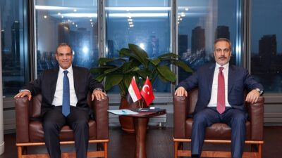 Dışişleri Bakanı Hakan Fidan, New York’taki Türkevi’nde Mısır Dışişleri Bakanı