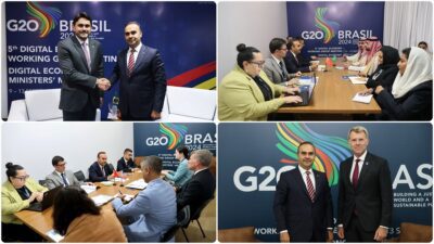 Sanayi ve Teknoloji Bakanı Mehmet Fatih Kacır, Brezilya'nın ev sahipliğinde