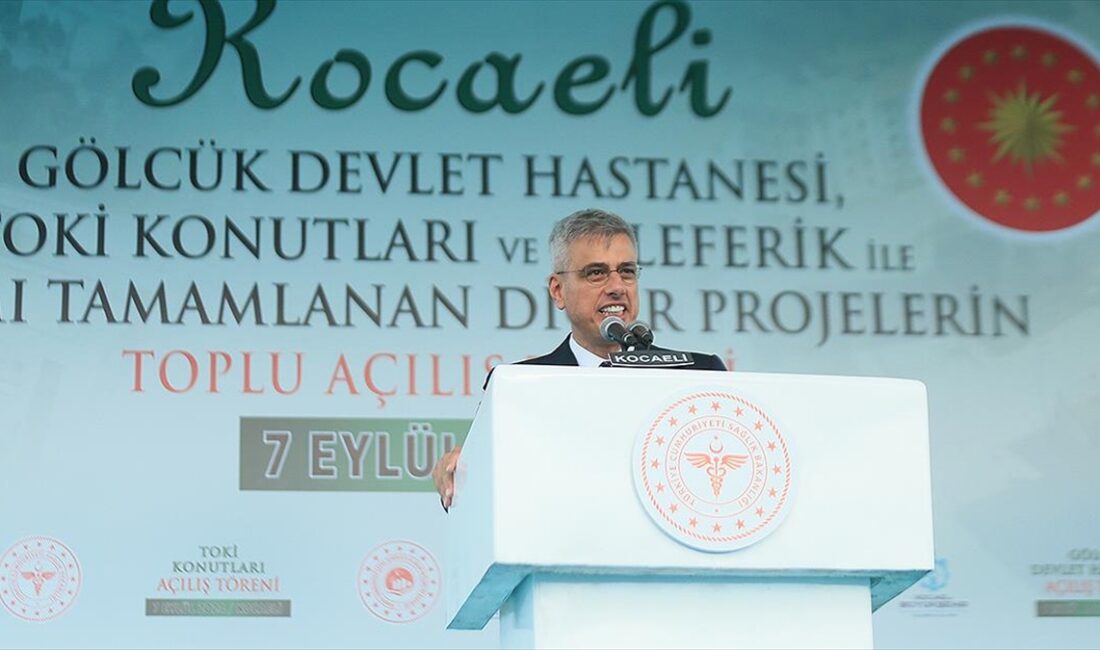 Sağlık Bakanı Kemal Memişoğlu, "Aile sağlığı ve temel sağlık hizmetlerini