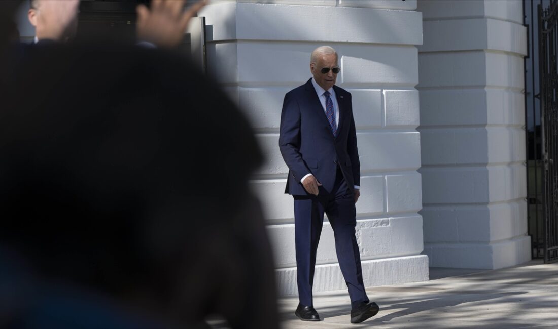 WASHINGTON (AA) – Beyaz Saray’dan yapılan yazılı açıklamaya göre Biden,