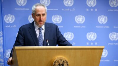 NEW YORK (AA) – BM S&ouml;zc&uuml;s&uuml; Stephane Dujarric, g&uuml;nl&uuml;k basın