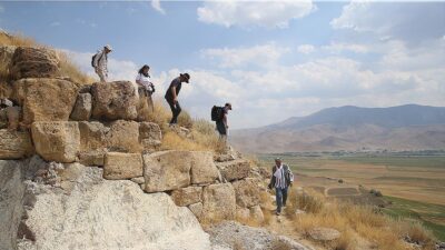 Van'da, Urartu Kralı 2. Sarduri tarafından inşa edilen Çavuştepe Kalesi'nde