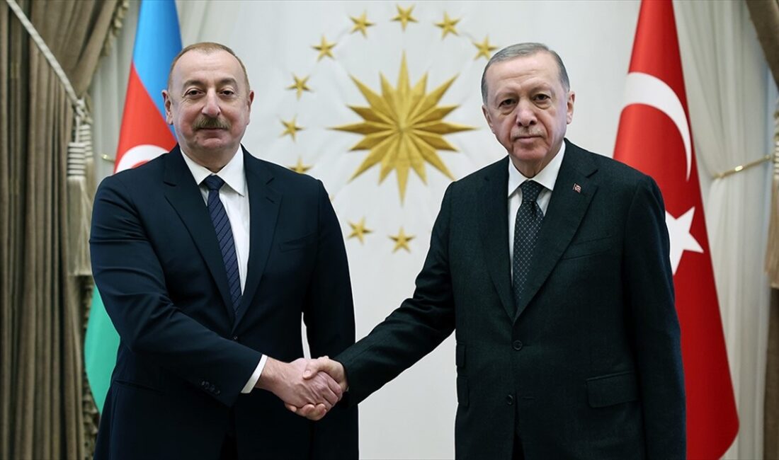 Cumhurbaşkanı Recep Tayyip Erdoğan, Azerbaycan Cumhurbaşkanı İlham Aliyev ile telefonda
