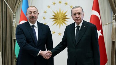 Cumhurbaşkanı Recep Tayyip Erdoğan, Azerbaycan Cumhurbaşkanı İlham Aliyev ile telefonda
