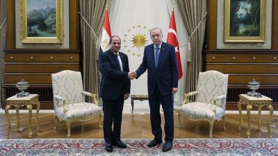 Cumhurbaşkanı Recep Tayyip Erdoğan, Türkiye'yi ziyaret eden Mısır Cumhurbaşkanı Abdulfettah