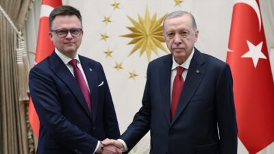 ANKARA (AA) – Cumhurbaşkanlığı K&uuml;lliyesi’ndeki kabul, basına kapalı ger&ccedil;ekleşti. Kabulde,