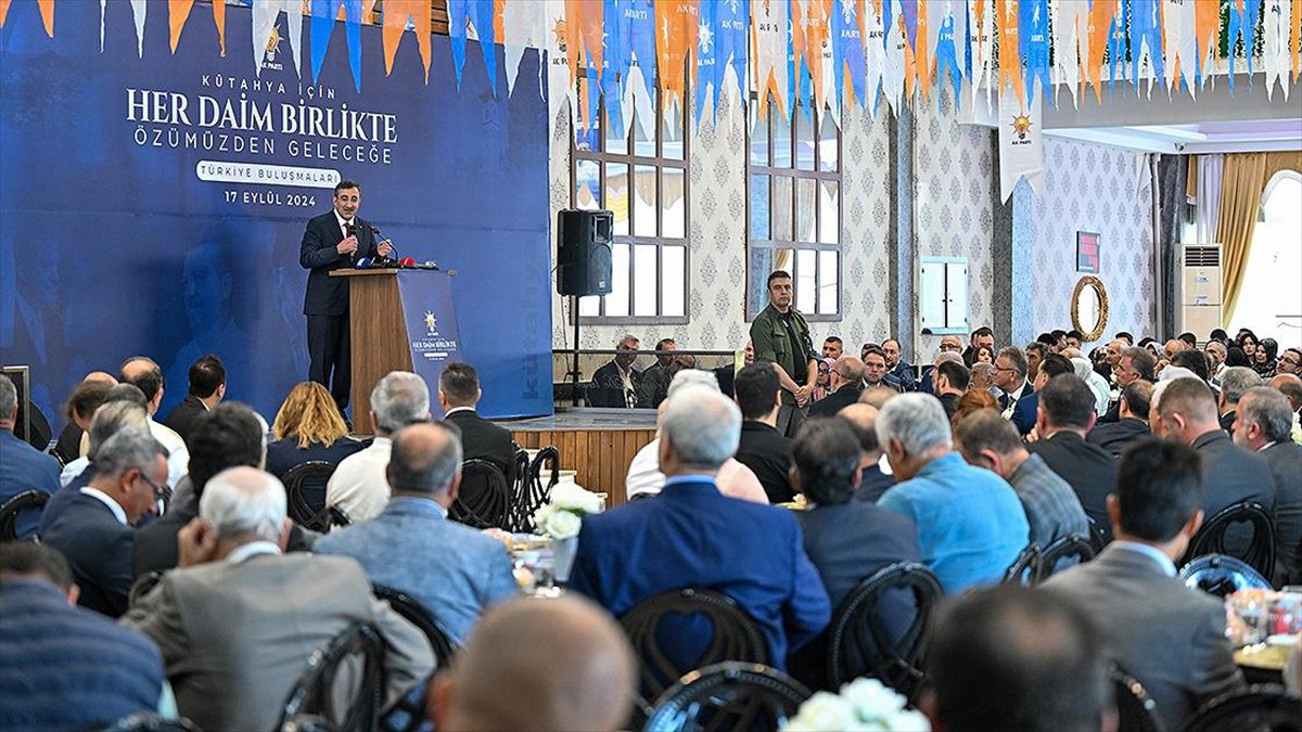 Cumhurbaşkanı Yardımcısı Cevdet Yılmaz, "AK Parti istikrar içinde değişen bir