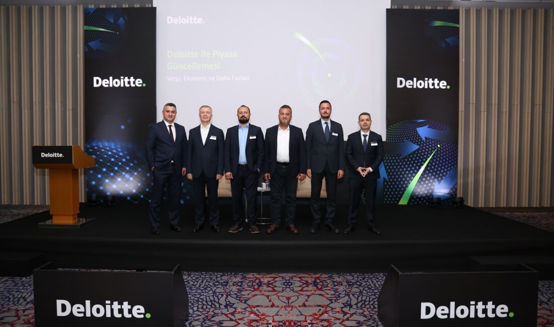Deloitte Türkiye, “Deloitte ile Piyasa Güncellemesi” etkinliğini düzenledi İSTANBUL (AA) – Deloitte Türkiye tarafından düzenlenen "Deloitte ile Piyasa