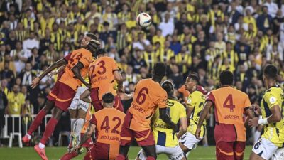 Galatasaray, Trendyol Süper Lig'in 6. haftasındaki derbide Fenerbahçe'yi deplasmanda 3-1
